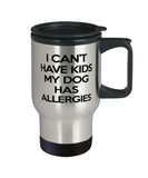 Dog Allergies Travel Mug