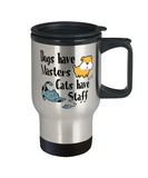 Dog And Cat Travel Mug