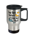Dog And Cat Travel Mug