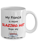 Valentine's Day Fiance Coffee Mug