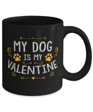 Valentine's Day Dog Coffee Mug