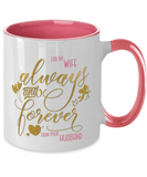 Valentine's Day Wife Two Tone Coffee Mug