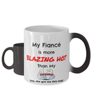 Valentine's Day Fiance Color Changing Coffee Mug