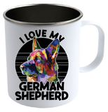 German Shephard Camping Mug