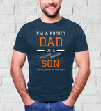 Dad To An Awesome Son Tee