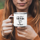 Moms F Word White Camping Mug