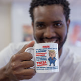Personalized with any name and text Donald Trump Inspired Saying You are Great, Tremendous, Vey Special etc 11 ounce white coffee mug. Makes a great gift for a family member, friend, co-worker , boss or even for yourself!