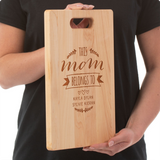 THIS MOM BELONGS TO" CUTTING BOARD