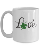 St. Patrick's Day Coffee Mug - Love