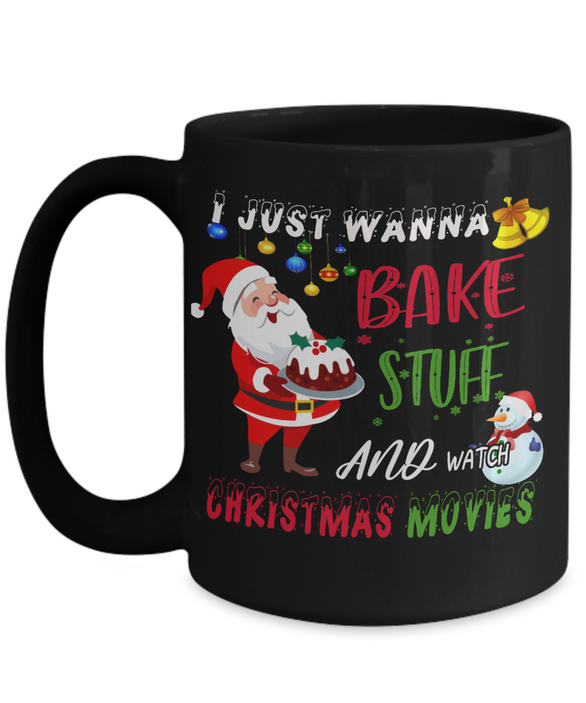 Wanna Bake 15oz blk mug