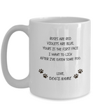 Funny Dog Coffee Mug Gift For Dog Dad or Dog Mom
