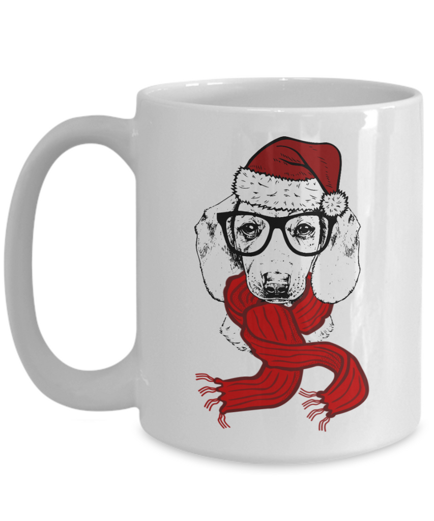 Dachshund Christmas 15oz Coffee Mug