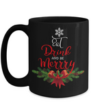 Eat Drink Merry 15oz mug
