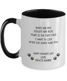Funny Dog Dad Father's Day Coffee Mug Gift