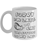 Cat On My Lap Coffee Mug