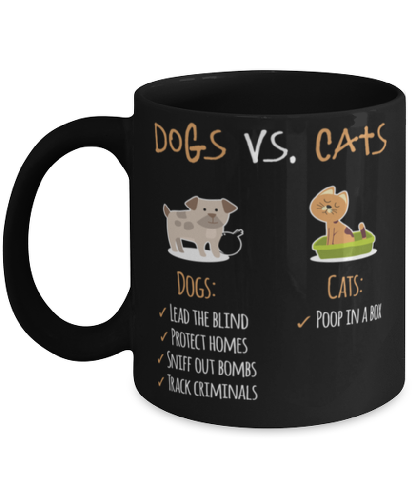 Dogs Vs Cats Coffee Mug