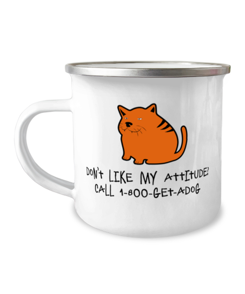 Cat Attitude Camper Mug