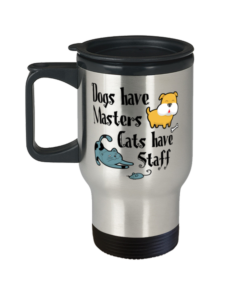 Dog And Cat Travel Mug