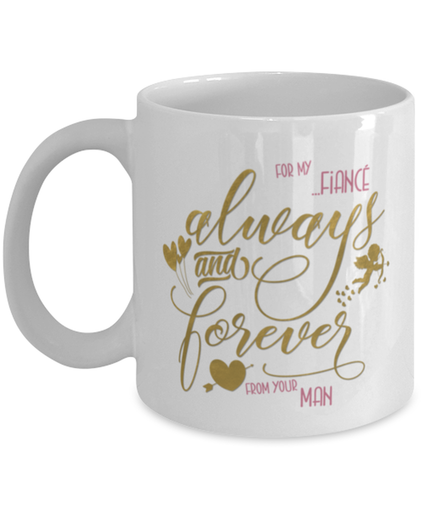 Valentine's Day Fiance Coffee Mug