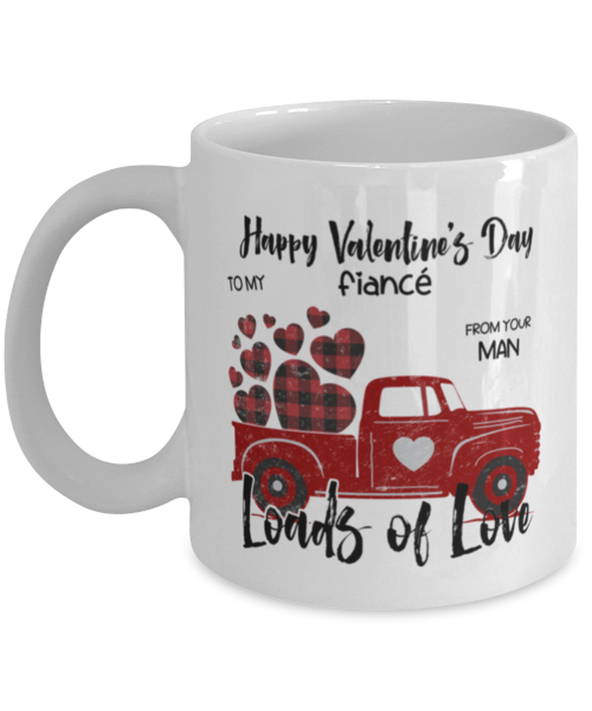Valentine's Day Fiance Coffee Mug
