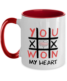 Valentine's Day Two Tone Coffee Mug