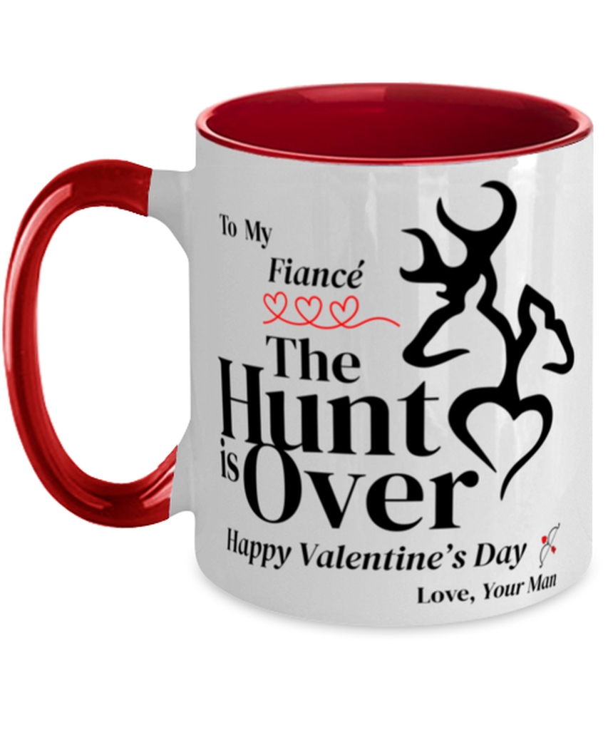 Valentine's Day Two Tone Coffee Mug