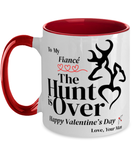 Valentine's Day Two Tone Coffee Mug