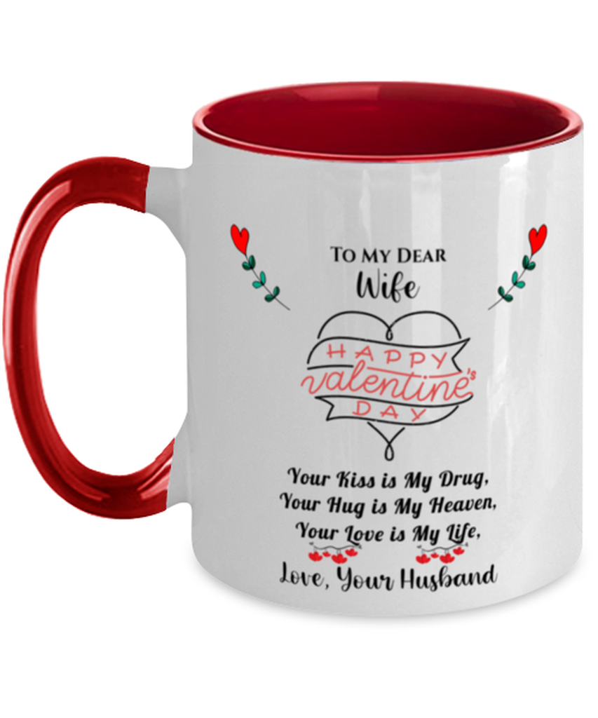 Valentine's Day Two Tone Coffee Mug