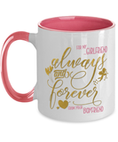 Valentine's Day Girlfriend Two Tone Coffee Mug