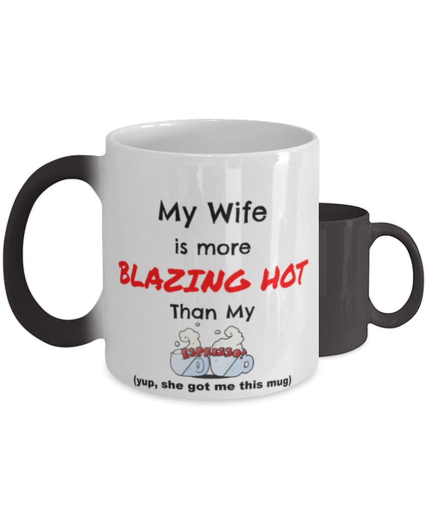 Valentine's Day Wife Color Changing Coffee Mug