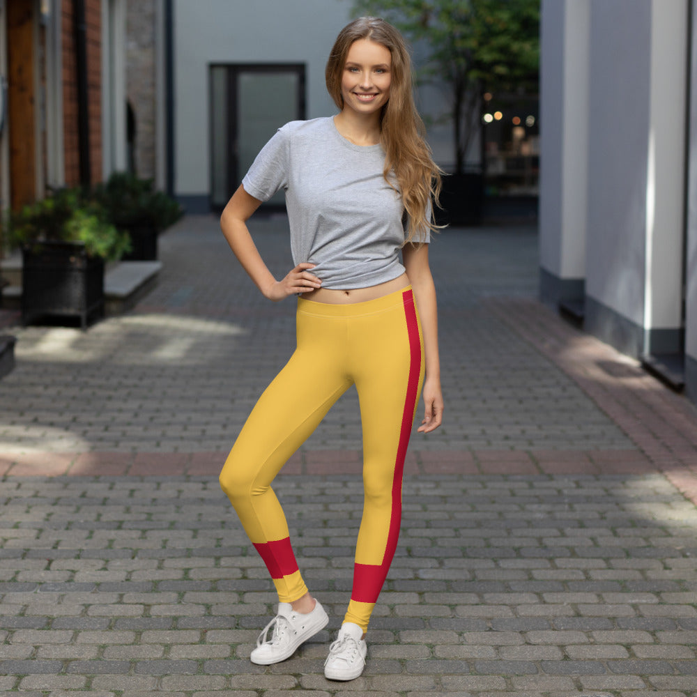 Iowa Football Fan Leggings