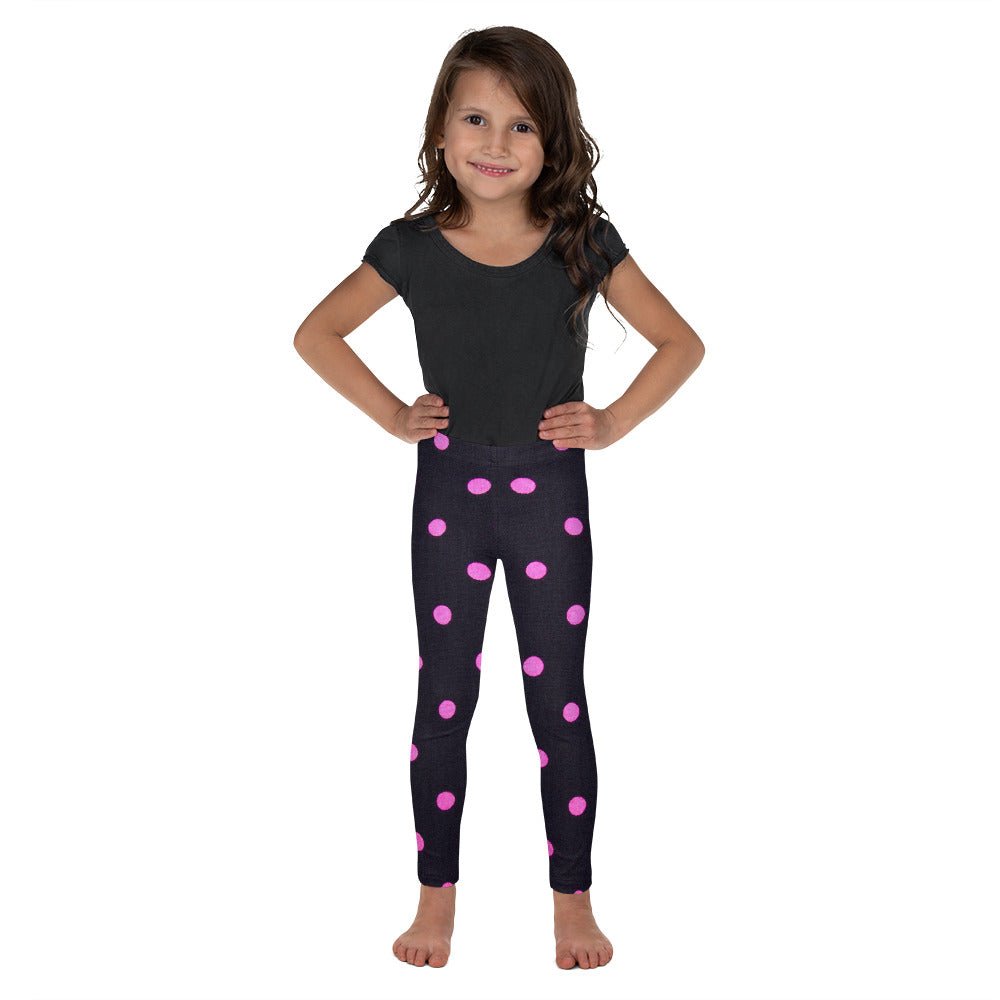 Polka Dot Kid's Leggings 1