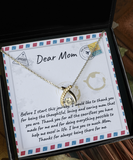 Gift For Mom-Before I Start My Journey-Wishbone Necklace