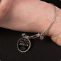 CUSTOM "MOM BELONGS TO" BANGLE