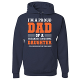 Proud Dad of Daughter Hoodie
