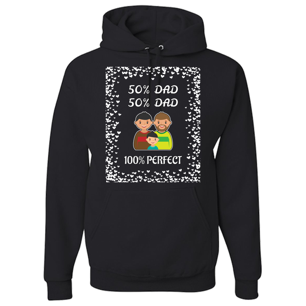Dad/Dad/Son-Perfect Hoodie
