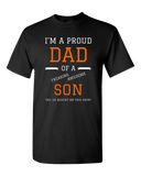 Dad To An Awesome Son Tee