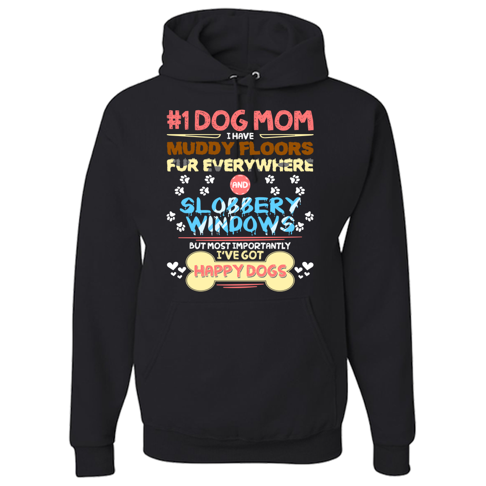 #1 Dog Mom Hoodie