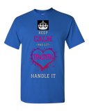 Keep Calm And Let Mom Handle It Tee