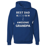 Best Dad Promoted To Awesome Grandpa Hoodie