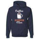 COFFEE BEFORE MEN - PULL OVER HOODIE