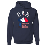 VETERAN DAD THE MYTH - HOODIE