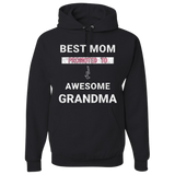 Best Mom Promoted to Awesome Grandma Hoodie