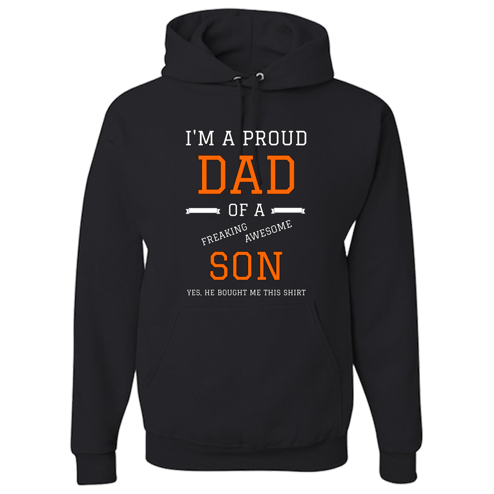 Dad To An Awesome Son Hoodie