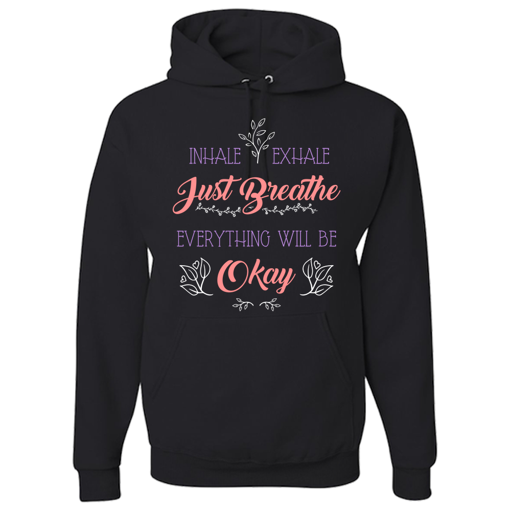 INHALE/EXHALE - PULL OVER HOODIE
