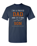 Dad To An Awesome Son Tee