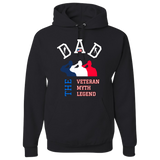 VETERAN DAD THE MYTH - HOODIE