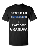 Best Dad Promoted To An Awesome Grandpa