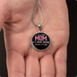 CUSTOM "PROUD MOM" NECKLACE